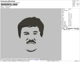 El Chapo Embroidery