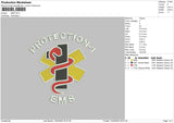 Ems Embroidery File 6 sizes