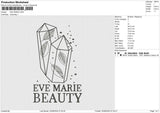 EVE MARIE Embroidery File 6 size