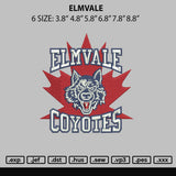 Elmvale Embroidery File 6 sizes