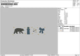 Fashion V4 Embroidery File 6 sizes