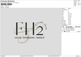 Fh2 Embroidery File 6 sizes