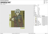 FUSHI Embroidery File 6 size