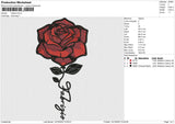 Fabizio Embroidery File 6 size