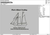 Floristext Embroidery File 6 sizes