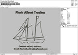 Floristext Embroidery File 6 sizes