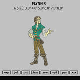 Flynn R Embroidery File 6 sizes