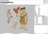 Fred1402 Embroidery File 6 sizes