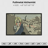 Fullmetal Alchemist Embroidery
