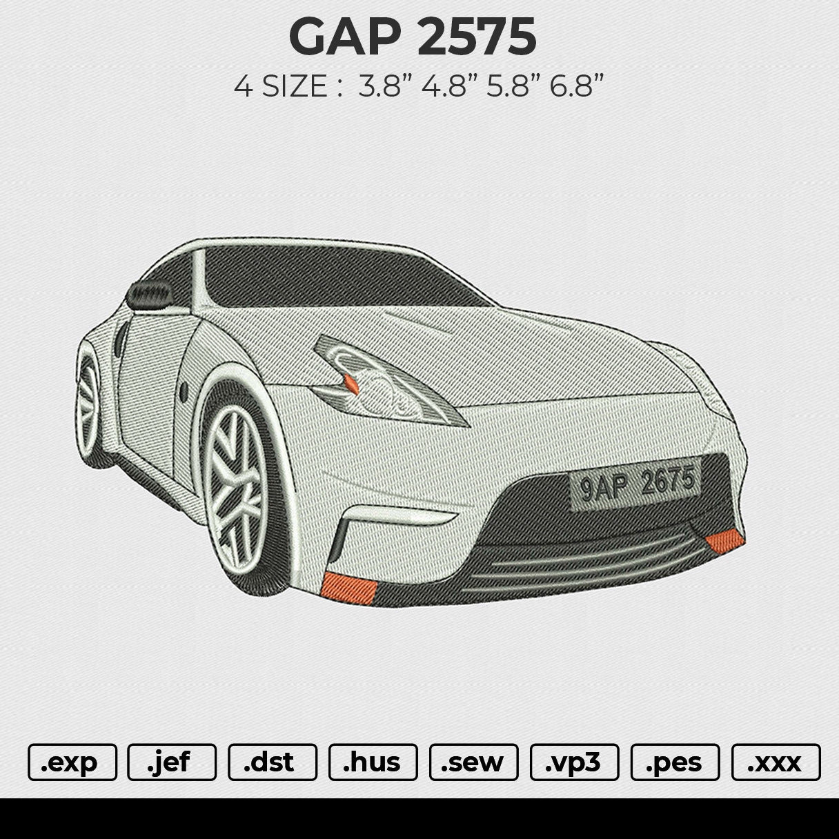 GAP 2575 Embroidery