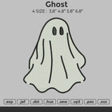Ghost Embroidery  Embroidery