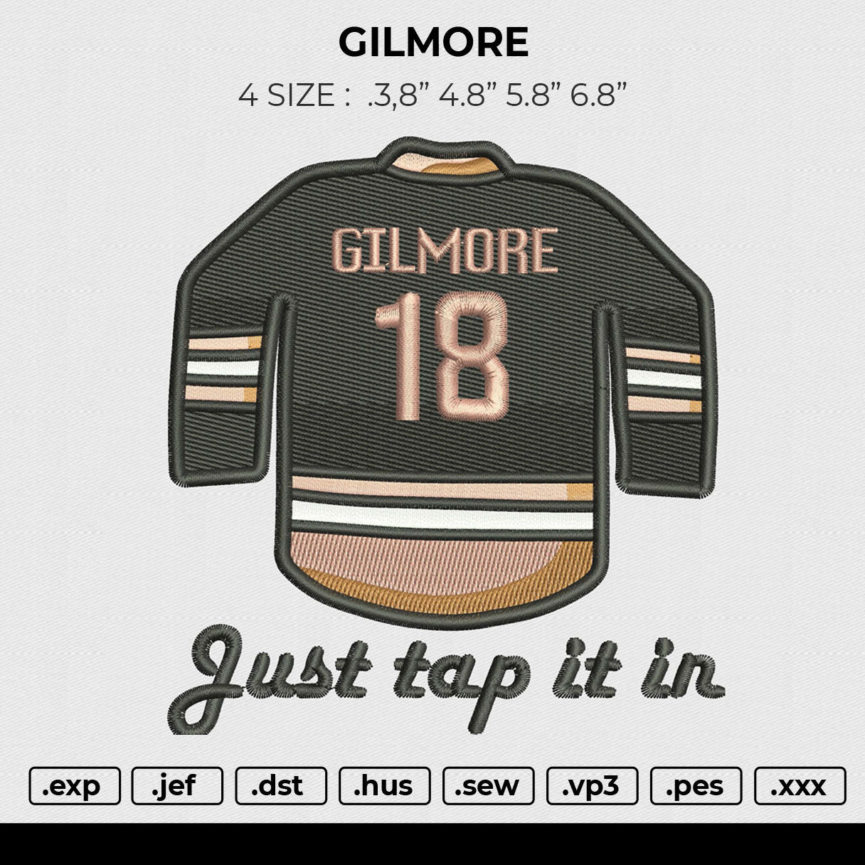 GILMORE Embroidery