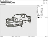 GMC car outline