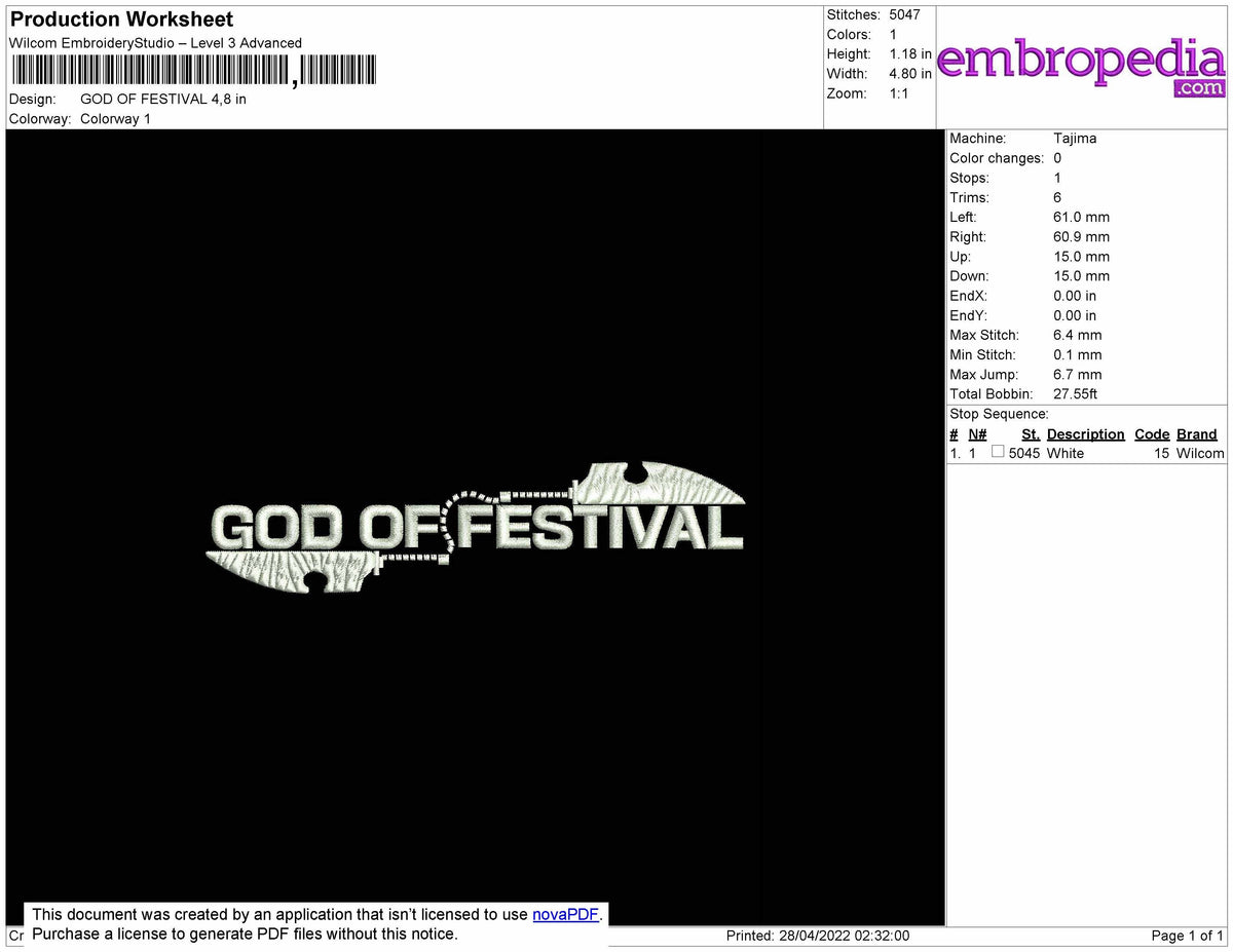 God Of Festival