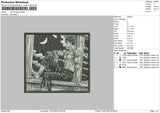 Guts Square Embroidery File 6 sizes