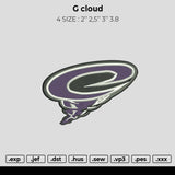 G Cloud Embroidery