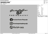 Photography 0810b Embroidery File 6 sizes