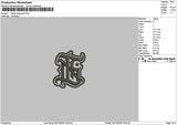 Patch Puff 0412 Embroidery File 6 sizes
