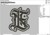 Patch Puff 0412 Embroidery File 6 sizes
