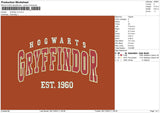 Grifin Text V3 Embroidery File 6 sizes