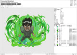 Guy Guy Naruto Embroidery