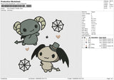 LUFFY PATCH Embroidery File 6 size