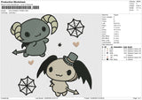 LUFFY PATCH Embroidery File 6 size