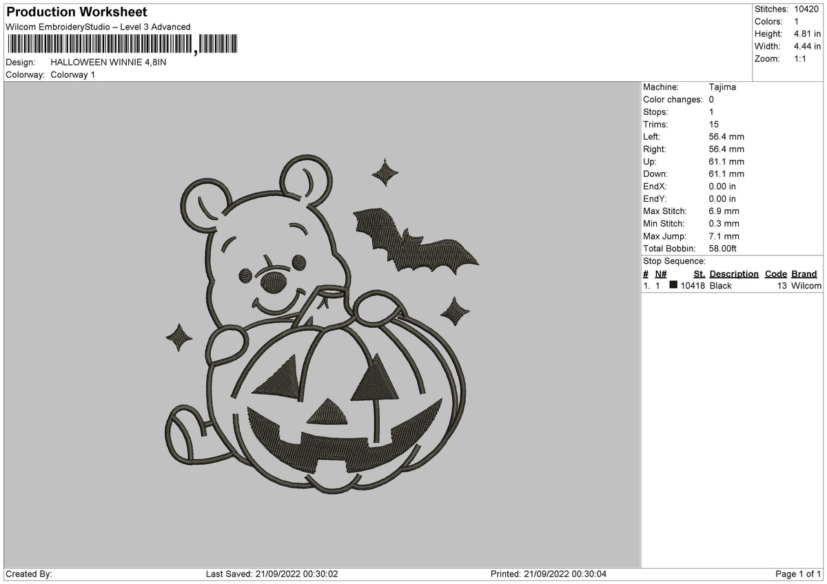Halloween Winnie