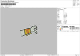 Jessie Hand Love Embroidery File 6 sizes