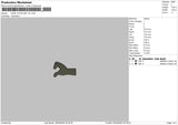 Hand 2904a Embroidery File 6 sizes
