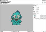 HANGYODON Embroidery File