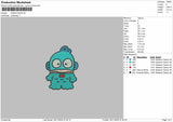 HANGYODON Embroidery File