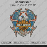 HD BLUE EAGLE+EMB