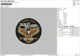 Hd Patch Embroidery File 6 sizes