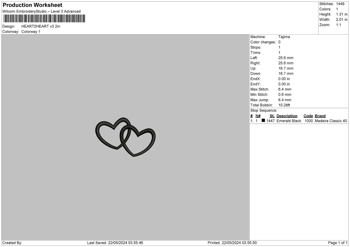 Heart text V3 Embroidery File 6 sizes