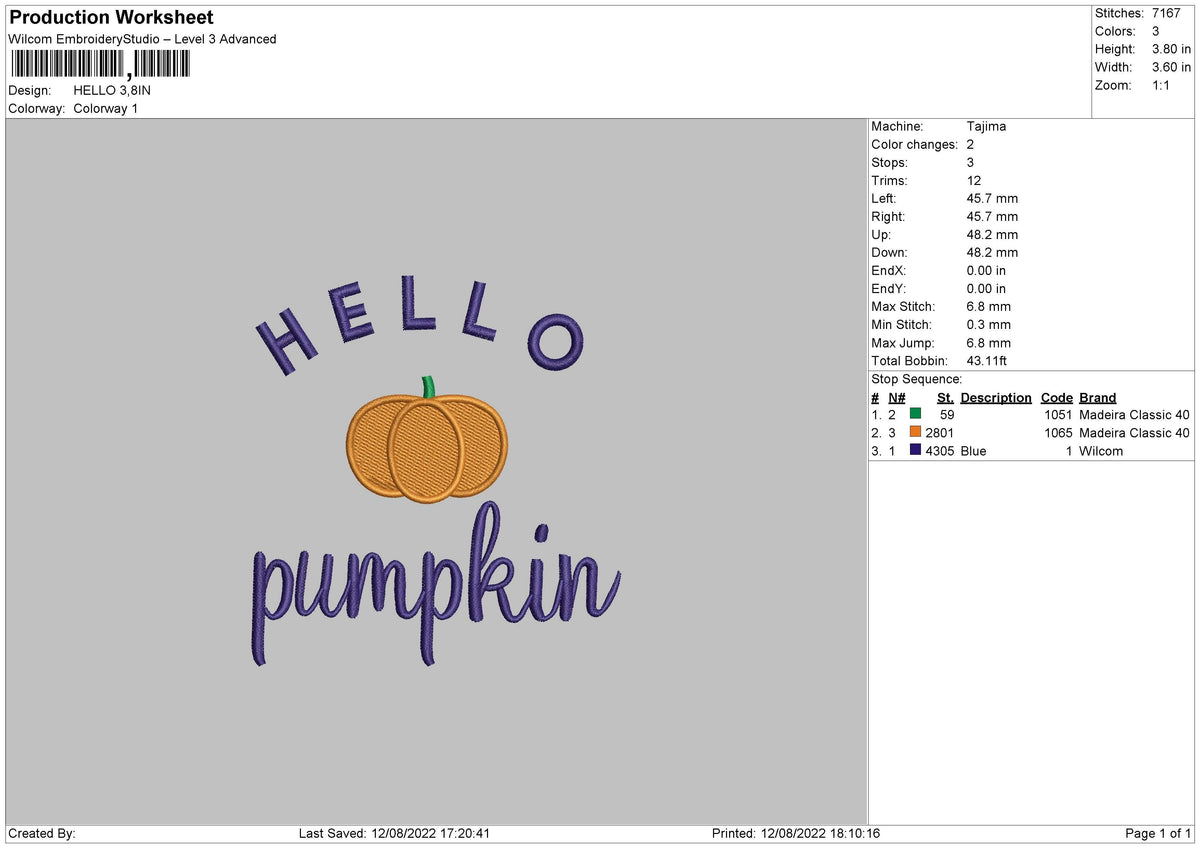 Hello Pumpkin V3