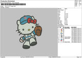 Kitty Ranger 02 Embroidery File 6 sizes