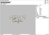 Herbtext Puff Embroidery File 6 sizes