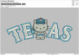 Texas Hk V2 Embroidery File 6 sizes