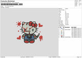 Hk Chucky Embroidery File 6 sizes