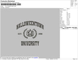 Halloweentown 1 Embroidery