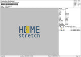 Hometext 3108 Embroidery File 6 sizes