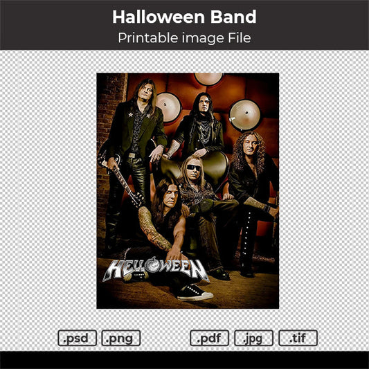 Halloween Band Printable image file