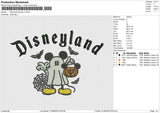 Halloween Mickey v2 Embroidery File 6 sizes