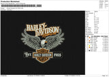 Harley Davidson Est. 1903 Embroidery