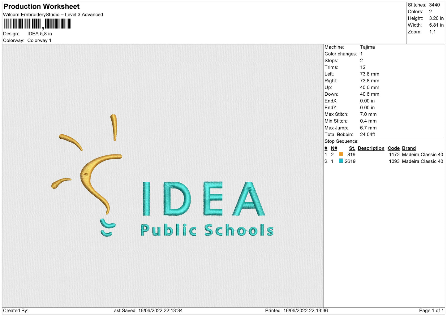 IDEA Embroidery