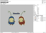 Ilotext Embroidery File 6 sizes