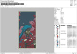 Inuya Rectangle Embroidery File 6 sizes