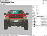 Iron Cross Car Embroidery
