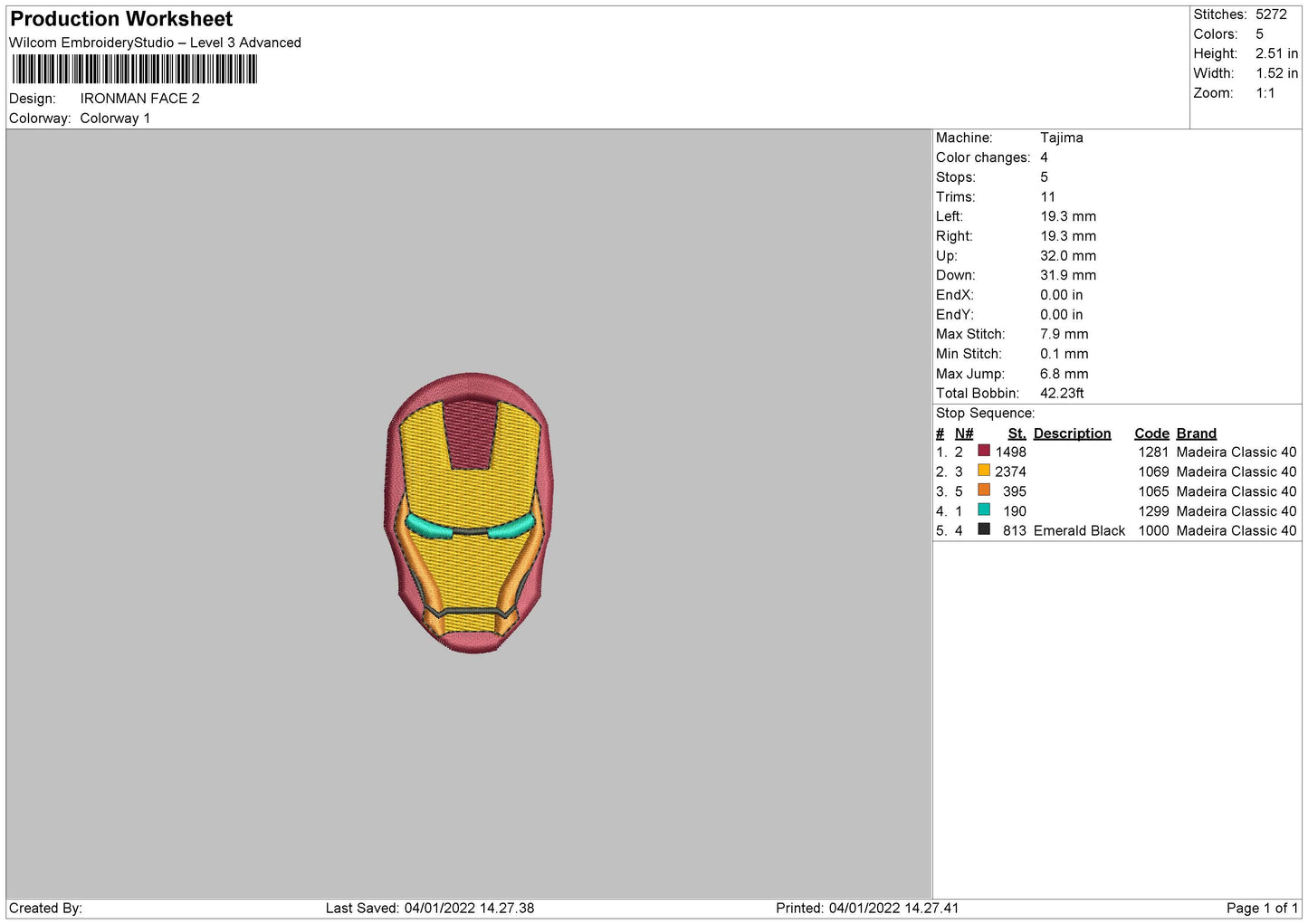 Iron Man Face